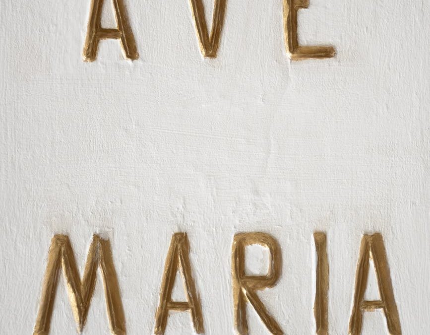 close up shot of text on a wall